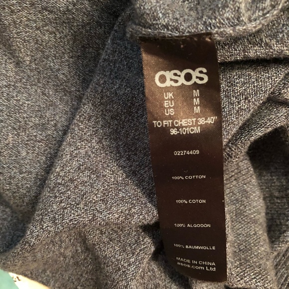 ASOS heather grey cardigan shrug - Picture 7 of 7